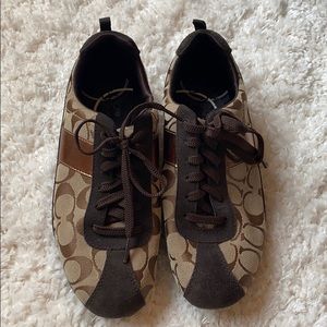 Coach Hadley Sneakers Like New- brown